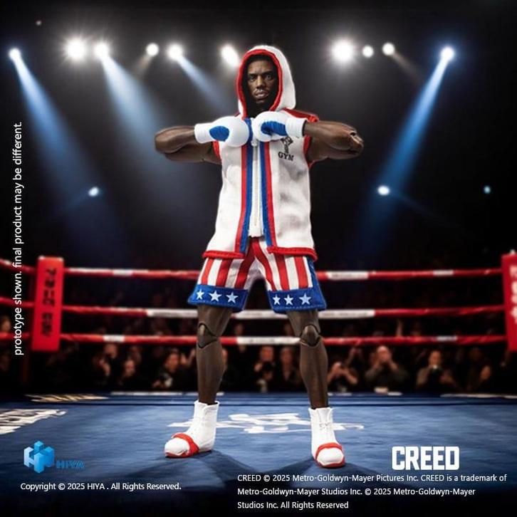 Creed (2015) Exquisite Super Series Action Figure 1/12 Adoni, Verzamelen, Film en Tv, Ophalen of Verzenden