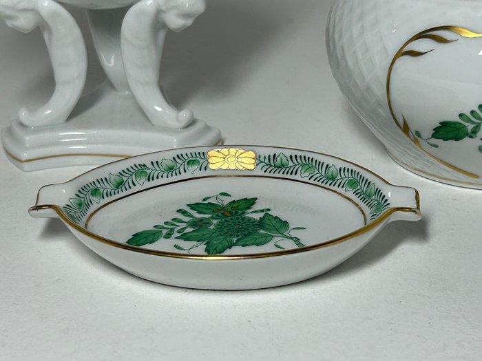 Herend - Vaas (3) - Porselein - Amphora vaas met 7182/VB, Antiek en Kunst, Antiek | Glaswerk en Kristal