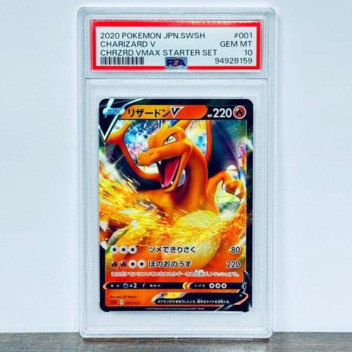 Pokémon Graded card - Charizard V - Charizard Vmax Starter, Hobby & Loisirs créatifs, Jeux de cartes à collectionner | Pokémon