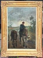 A.W. van Voorden (1881-1921) - Op pad met paarden