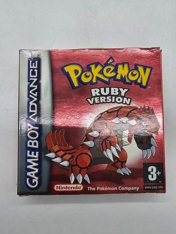 Nintendo - Gameboy Advance - Pokémon Ruby Version (EUR) - beschikbaar voor biedingen
