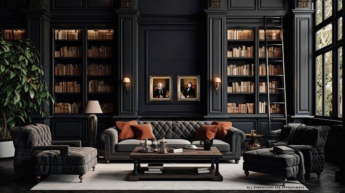 Christiaan Kramm (1797–1875) - Portretten van een echtpaar –, Antiek en Kunst, Kunst | Schilderijen | Klassiek