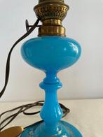 Lamp - glas, brons, Antiek en Kunst