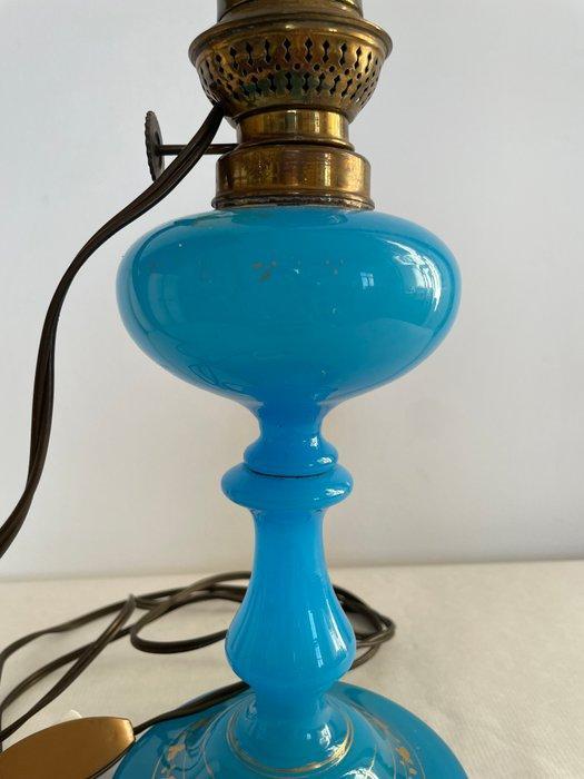 Lamp - glas, brons, Antiek en Kunst, Curiosa en Brocante
