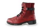 Mustang Veterboots in maat 40 Rood | 5% extra korting, Kleding | Dames, Schoenen, Verzenden, Overige typen, Mustang, Gedragen