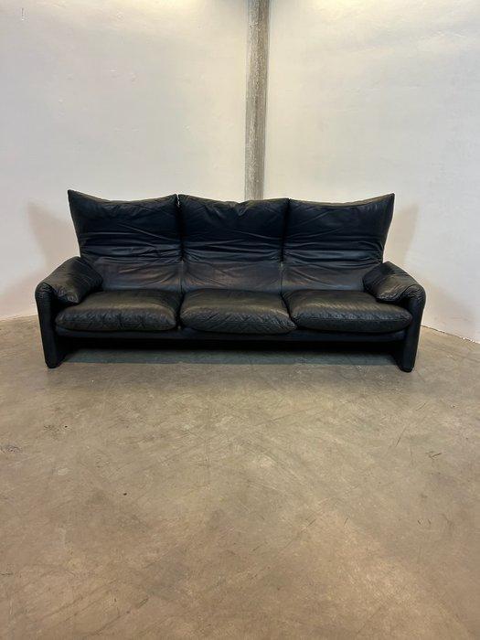 Cassina - Vico Magistretti - Sofa - Maralunga - Leder, Antiek en Kunst, Kunst | Designobjecten