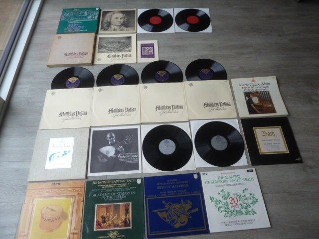 Bach - Classic Baroque lot with 6 albums + 3 box sets - LP, CD & DVD, Vinyles Singles
