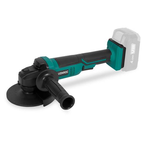 Accu Haakse Slijper - 20V - Ø 125mm | Excl. Accu en, Doe-het-zelf en Bouw, Gereedschap | Slijpmachines, Nieuw, Verzenden