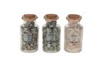Natural stone in glas 3 verschillende set van potten, Hobby en Vrije tijd, Nieuw