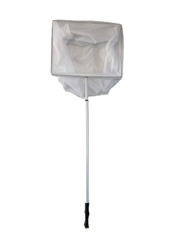 Extra fijn schepnet 35cm met telescoopsteel, Tuin en Terras, Vijvers, Nieuw, Verzenden