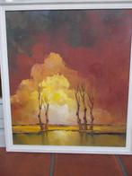 Leo Jordaens (1944-2000)x2 - Bomen aan de waterkant en, Antiek en Kunst