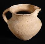 Heilige Land (Kanaänitisch) Terracotta kan met klavervormige