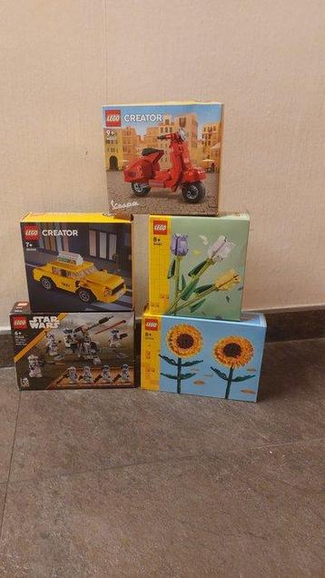 Lego - 5 sealed Lego sets - Denemarken beschikbaar voor biedingen