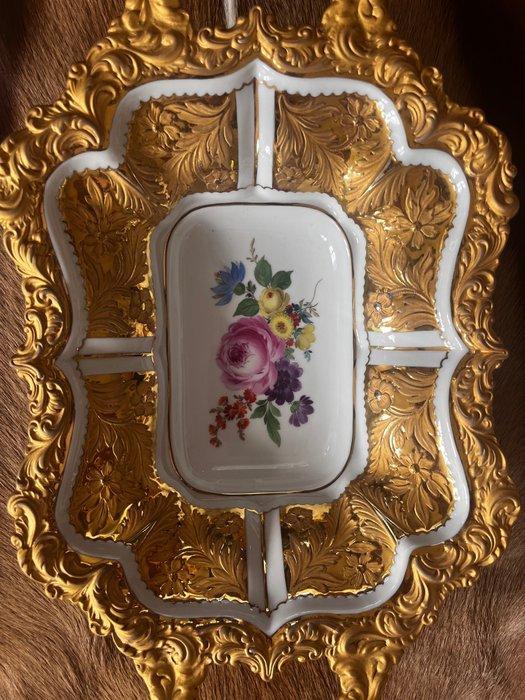 Meissen - Schotel - Porselein, Antiek en Kunst, Antiek | Glaswerk en Kristal