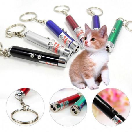 Sleutelhanger 2in1 laserpen + LED Light Led Laser Pointer..., Huis en Inrichting, Lampen | Overige, Nieuw, Verzenden