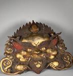 Figuur - Large Tibetan repusse plaque - Koper - China