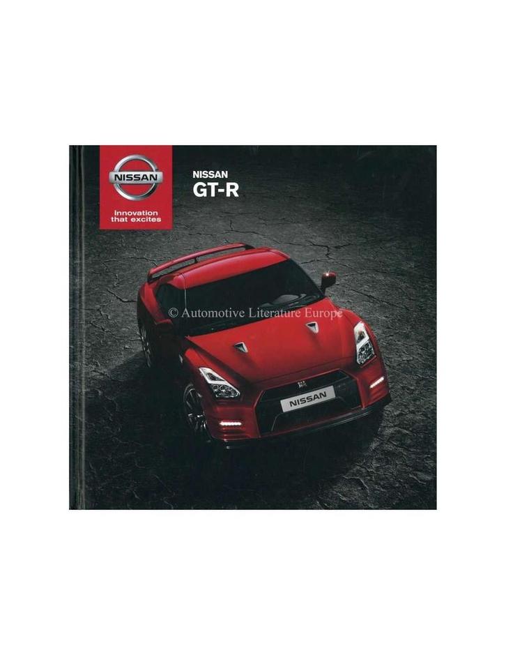 2015 NISSAN GTR HARDCOVER BROCHURE NEDERLANDS, Boeken, Auto's | Folders en Tijdschriften
