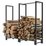 TRUUSK Brandhoutrek 123 x 32 x 115 cm - Twee secties - Drie, Huis en Inrichting, Haarden, Verzenden, Nieuw