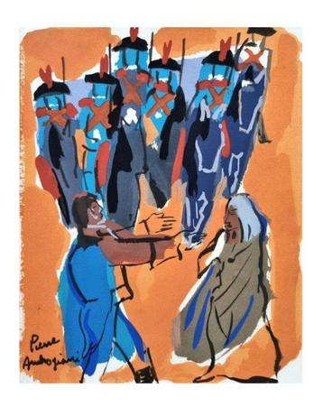 Pierre Ambrogiani (1907-1985) - Personnages et gendarmes