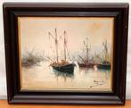 Antonio Segrelles (XX) - Vista de un puerto, Antiek en Kunst