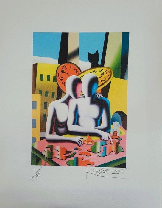 Mark Kostabi (1960) - Stolen Time, Antiek en Kunst, Antiek | Overige Antiek