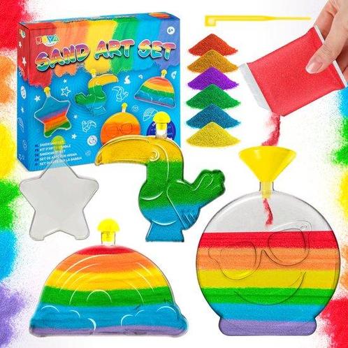 Tweedekans | Speelzand Gekleurd Knutselen - Zandkunst -, Kinderen en Baby's, Speelgoed | Overig, Ophalen of Verzenden