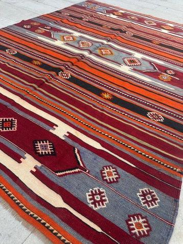 Vloerkleed - 228 cm - 165 cm - Sivas kelims beschikbaar voor biedingen