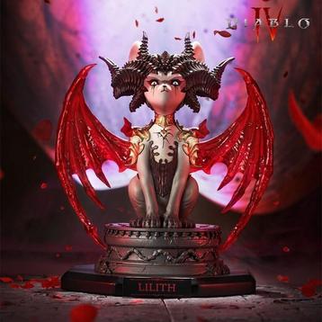 Diablo IV Statue Lilith Meow 17 cm, Ophalen of Verzenden