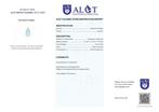 ALGT Gecertificeerd - Exclusieve Natuurlijke Larimar Hanger