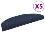 vidaXL Trapmatten zelfklevend 5 st 65x21x4 cm naaldvilt, Verzenden, Nieuw
