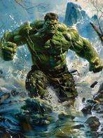 Shayer - Hulk: Rage Unleashed - XL - 60x80cm - 1/1, Nieuw in verpakking