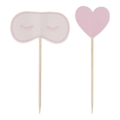 Pamper Party Cupcake Toppers 12st, Hobby en Vrije tijd, Feestartikelen, Nieuw, Verzenden