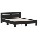 Bedframe 140x200cm Zwart | Retour Deal | 55% Korting!, Verzenden, Zwart, Nieuw, 140 cm