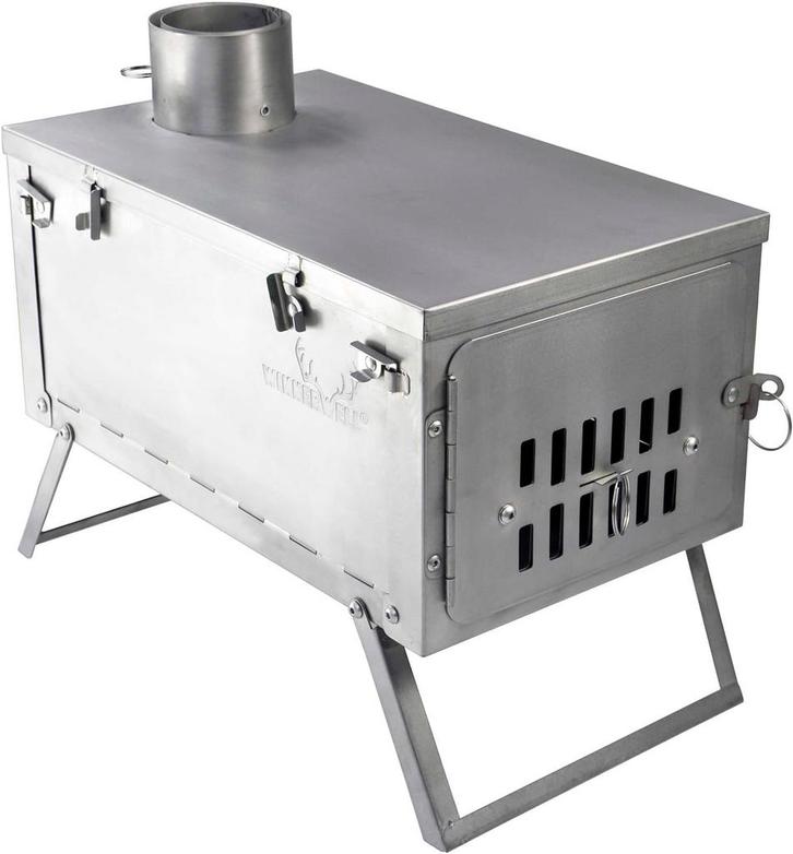 Titanium houtkachel - Tent kachel - Camping kachel - Winnerw, Caravanes & Camping, Meubles de camping, Envoi