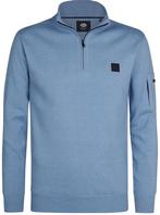 Petrol Half-Zip Sweater Aspen Blue maat Maat 48/50 (M) Heren, Verzenden