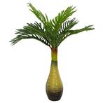 vidaXL Kunstpalmplant 9 blaadjes 70 cm groen, Verzenden, Nieuw