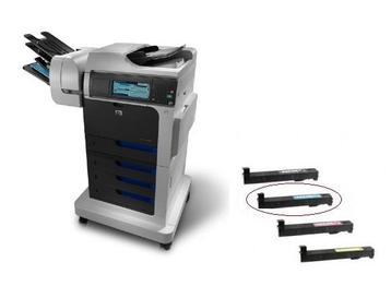 Second Hand HP - Huismerk toner cyaan voor CM4540 MFP, Ophalen of Verzenden, Toner