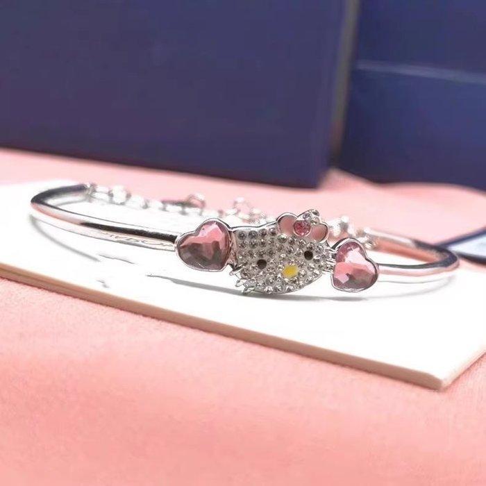 Swarovski - crystal - Armband - Hello Kitty-armband, Antiek en Kunst, Curiosa en Brocante