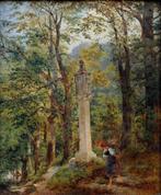 Leopold Taubinger (born 1820) - Wood collector in the forest