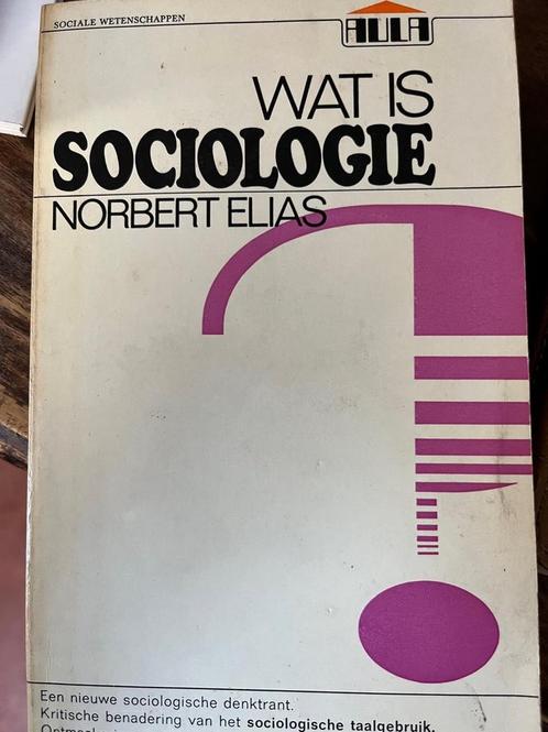 Wat is sociologie 9789027452085 Elias, Boeken, Politiek en Maatschappij, Gelezen, Verzenden