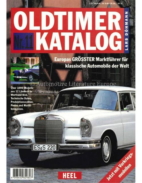 1997 OLDTIMER KATALOG DUITS 11, Boeken, Auto's | Boeken, Ophalen of Verzenden
