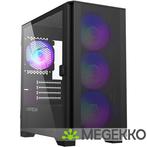Montech AIR 100 ARGB Micro ATX Tempered Glass Zwart, Computers en Software, Computerbehuizingen, Verzenden, Nieuw