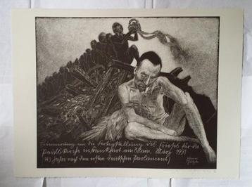 Johannes Grützke (1937-2017) - Screenprint signed and beschikbaar voor biedingen