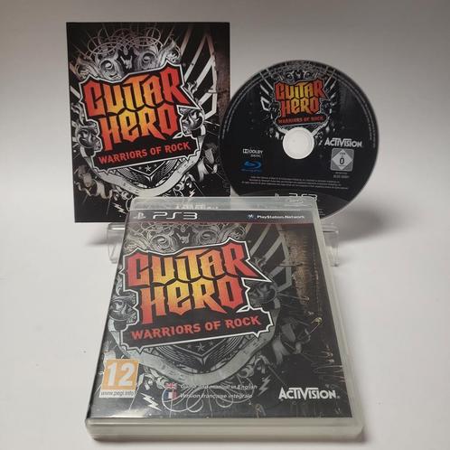 Guitar Hero Warriors of Rock Playstation 3, Games en Spelcomputers, Games | Sony PlayStation 3, Zo goed als nieuw, Ophalen of Verzenden