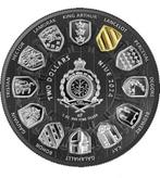 Niue. 2 Dollars 2024 SIR LANCELOT CAMELOT Multinwtal, 1 Oz