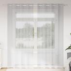 vidaXL Gordijnen met gordijnen 2 pcs Lichtgrijs 140 x 260 cm, Huis en Inrichting, Verzenden, Nieuw