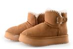 Manfield Snowboots in maat 38 Cognac | 5% korting, Kleding | Dames, Schoenen, Overige kleuren, Verzenden, Snowboots, Manfield
