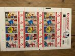 Kuifje Mooi gevarieerd lot van Kuifje postzegelblokken,, Boeken, Nieuw