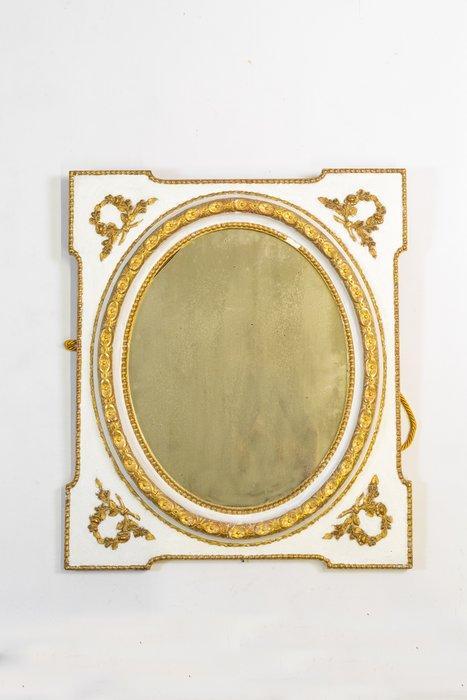 Spiegel - Hout, Antiek en Kunst, Curiosa en Brocante