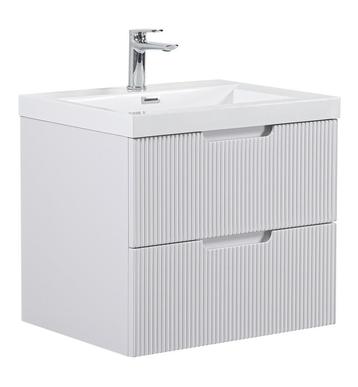 Badkamermeubel Set Thermis 60cm Wit Badmeubel beschikbaar voor biedingen